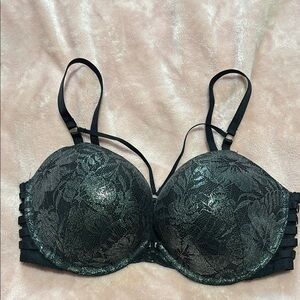 Victoria's Secret Black Lace Bra with Molded Cups VS Very Sexy push up